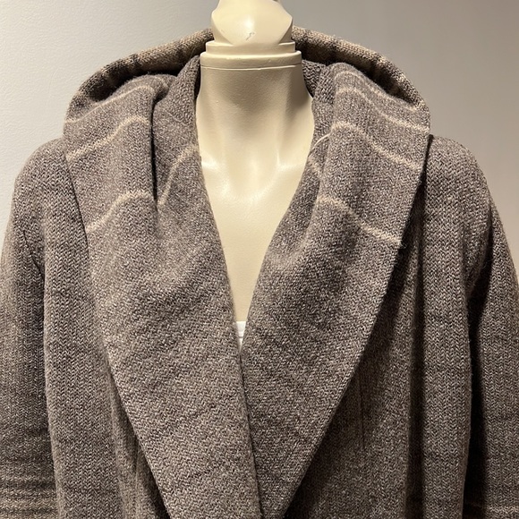 VINCE WOOL/ALPACA SWEATER COAT / CARDIGAN - Picture 3 of 9